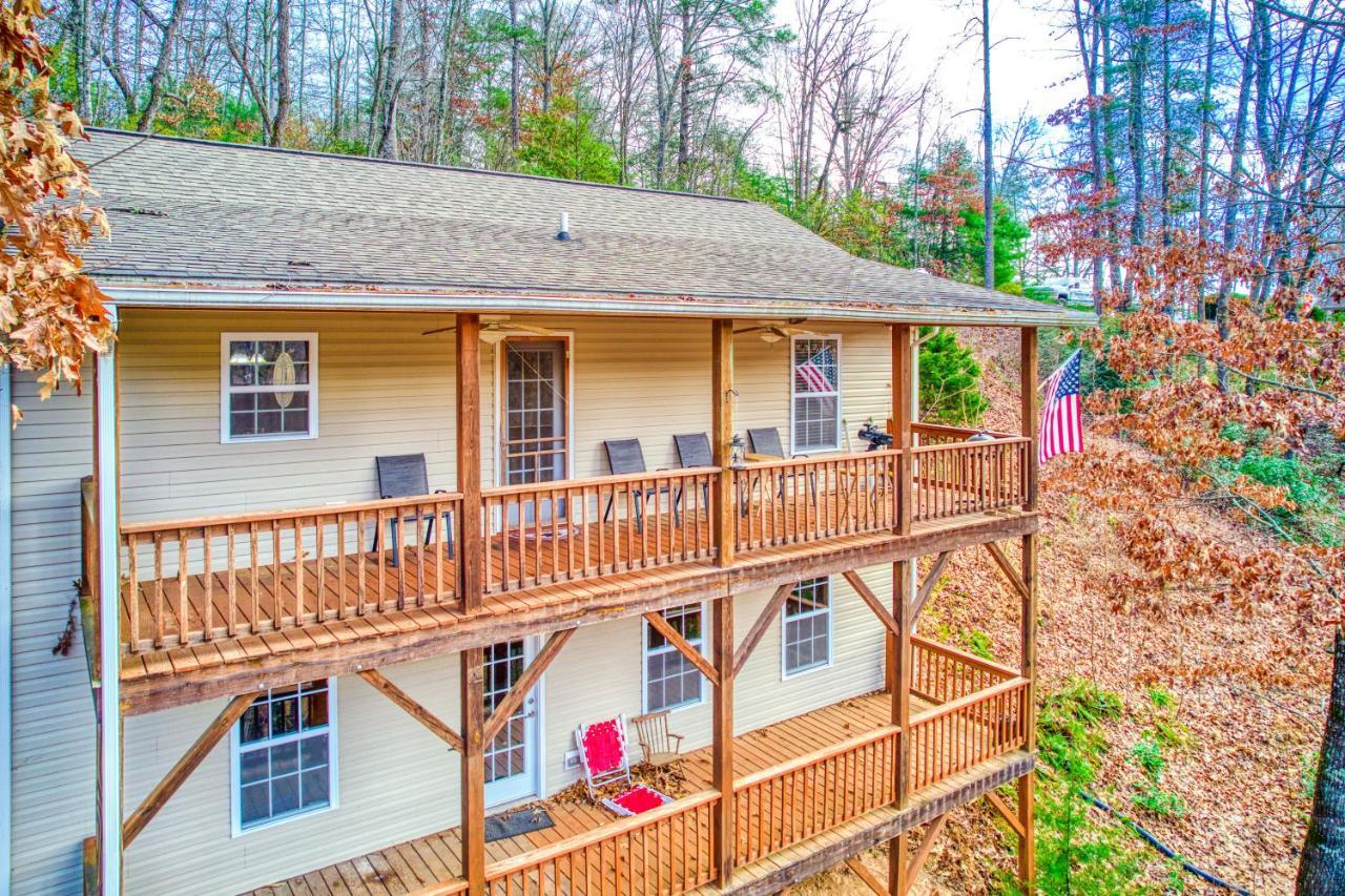 Trimont Mountain Cottage Franklin Esterno foto