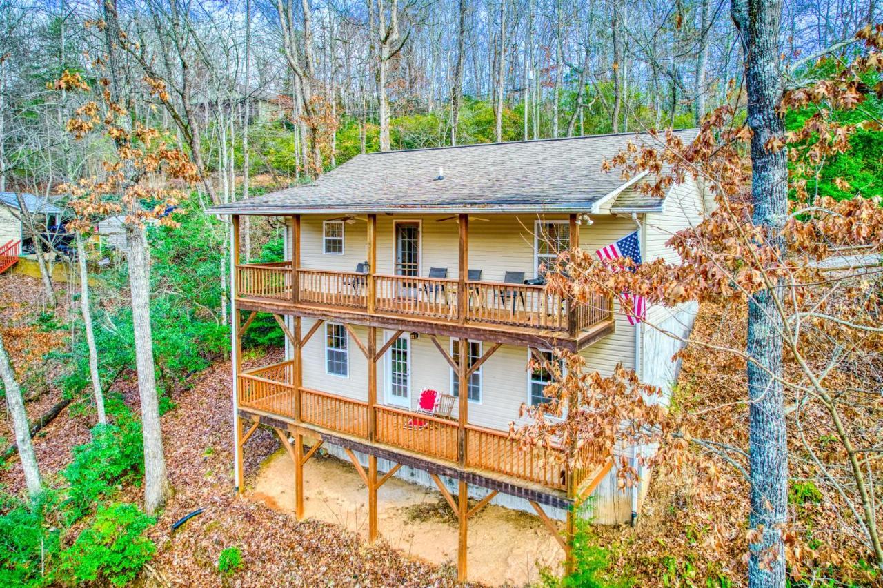 Trimont Mountain Cottage Franklin Esterno foto